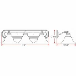 Cheapest 😍 Traditional Design House Bristol 3-Light Vanity-Light 😍 -Vaxcel Shop detail2DHIC016