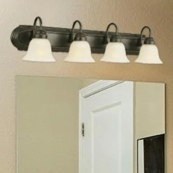 Best reviews of 🧨 Traditional Design House Allante 3 Light Bathroom Vanity Light 🎉 -Vaxcel Shop detail2DHIC662