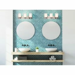 Hot Sale ⭐ Transitional Design House Penn 3 Light Bathroom Vanity Light 💯 -Vaxcel Shop detail2DHIC686