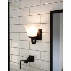Outlet ⭐ Bathroom Sconces Design House Torino Bathroom Sconce 🎁 -Vaxcel Shop detail2DHIC690