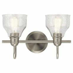 Flash Sale 🛒 Transitional Kichler Avery 2 Light Bathroom Vanity Light 👏 -Vaxcel Shop detail2KIC6605