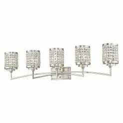 Top 10 π Glam Livex Lighting Grammercy 50565 5 Light Bathroom Vanity Light π 11 Top 10 π Glam Livex Lighting Grammercy 50565 5 Light Bathroom Vanity Light π -Vaxcel Shop detail2LXL2679