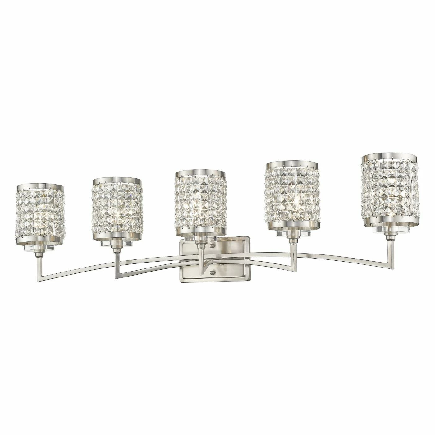 Top 10 π Glam Livex Lighting Grammercy 50565 5 Light Bathroom Vanity Light π 6 Top 10 π Glam Livex Lighting Grammercy 50565 5 Light Bathroom Vanity Light π - Image 4