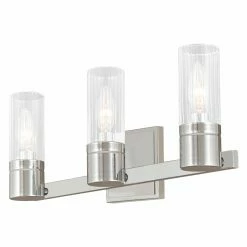 Brand new ✨ Modern / Contemporary Livex Lighting Midtown 50683 3 Light Bathroom Vanity Light 💯 -Vaxcel Shop detail2LXL2681