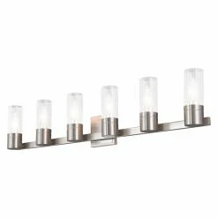 Best reviews of ✨ Modern / Contemporary Livex Lighting Midtown 50685 6 Light Bathroom Vanity Light 👏 -Vaxcel Shop detail2LXL2683