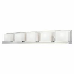 Promo 🔔 Transitional Livex Lighting Duval 5 Light Bathroom Vanity Light ✔️ -Vaxcel Shop detail2LXL3370