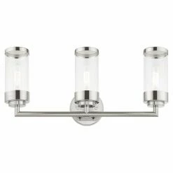 New βοΈ Transitional Livex Lighting Hillcrest 3 Light Bathroom Vanity Light π 13 New βοΈ Transitional Livex Lighting Hillcrest 3 Light Bathroom Vanity Light π -Vaxcel Shop detail2LXL3374