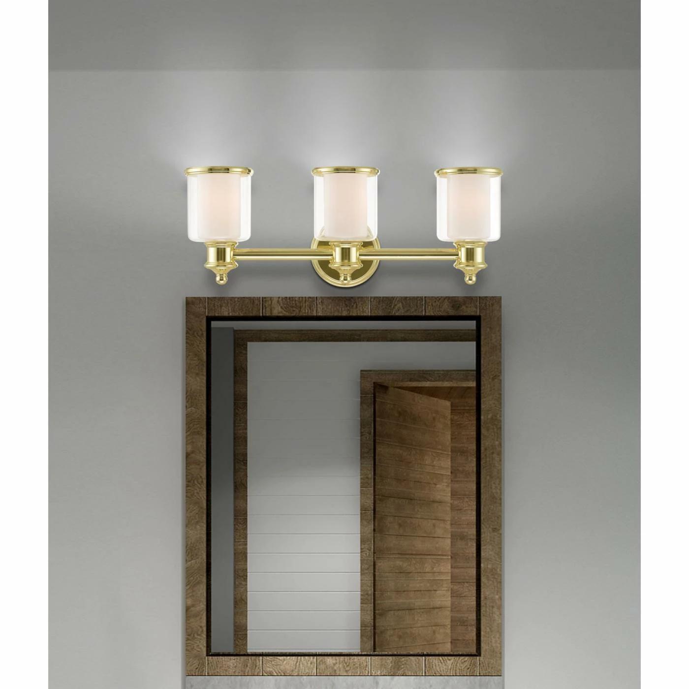 Budget π₯ Traditional Livex Lighting Middlebush 3 Light Bathroom Vanity Light π 6 Budget π₯ Traditional Livex Lighting Middlebush 3 Light Bathroom Vanity Light π - Image 4