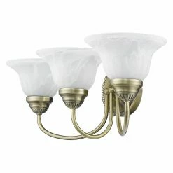 Best reviews of 🎁 Livex Lighting Traditional Livex Edgemont 1533 Vanity Light - 23.5W In. 🥰 -Vaxcel Shop detail2LXL906