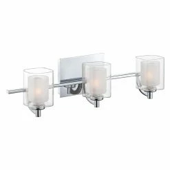 Buy 🤩 Modern / Contemporary Quoizel Kolt KLT8603C 3 Light Bathroom Vanity Light ⌛ -Vaxcel Shop detail2QUO2798