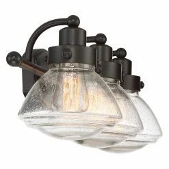 Buy 🔔 Transitional Quoizel Scholar SCH8603PN 3 Light Bathroom Vanity Light 🎁 -Vaxcel Shop detail2QUO2989