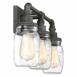 Cheap 🔥 Transitional Quoizel Squire SQR8603RK 3 Light Bathroom Vanity Light 💯 -Vaxcel Shop detail2QUO2991