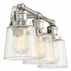 Hot Sale 🧨 Transitional Quoizel Union UNI8603Pk 3 Light Bathroom Vanity Light 😍 -Vaxcel Shop detail2QUO2997