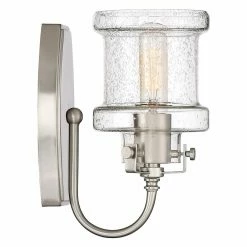 Budget 👍 Industrial Quoizel Danbury DNY8601BN Bathroom Vanity Light 👏 -Vaxcel Shop detail2QUO3209