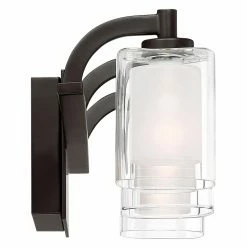 Brand new 😀 Transitional Quoizel Kolt KLT8603WTLED Bathroom Vanity Light 😍 -Vaxcel Shop detail2QUO3216