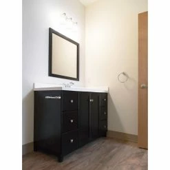 Discount ❤️ Transitional Design House Eastport 3 Light Bathroom Vanity Light ✔️ -Vaxcel Shop detail3DHIC670