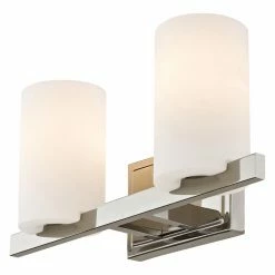 Hot Sale 😍 Modern / Contemporary Livex Lighting Astoria 1332 2 Light Bathroom Vanity Light 🛒 -Vaxcel Shop detail3LXL2647 1