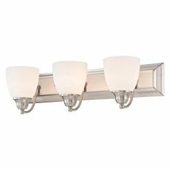 Brand new 👍 Transitional Livex Lighting Springfield 10503-91 Bathroom Vanity Light 💯 -Vaxcel Shop detail3LXL2915 1