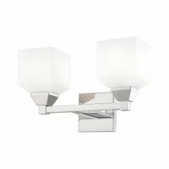 Cheap ⭐ Bathroom Vanity Lights Livex Lighting Aragon 2 Light Bath Vanity Light 🧨 -Vaxcel Shop detail3LXL3367