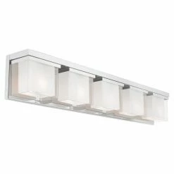 Promo 🔔 Transitional Livex Lighting Duval 5 Light Bathroom Vanity Light ✔️ -Vaxcel Shop detail3LXL3370