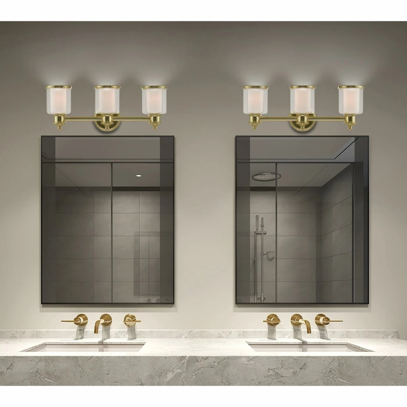 Budget π₯ Traditional Livex Lighting Middlebush 3 Light Bathroom Vanity Light π 8 Budget π₯ Traditional Livex Lighting Middlebush 3 Light Bathroom Vanity Light π - Image 6