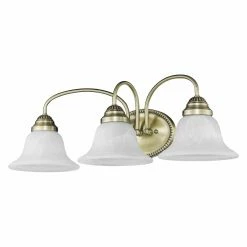 Best reviews of 🎁 Livex Lighting Traditional Livex Edgemont 1533 Vanity Light - 23.5W In. 🥰 -Vaxcel Shop detail3LXL906