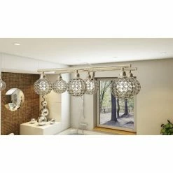 Hot Sale 😀 Modern / Contemporary Quoizel Platinum Collection Shimmer PCSR8603C 3 Light Bathroom Vanity Light ✔️ -Vaxcel Shop detail3QUO2390
