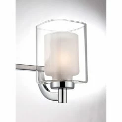 Buy 🤩 Modern / Contemporary Quoizel Kolt KLT8603C 3 Light Bathroom Vanity Light ⌛ -Vaxcel Shop detail3QUO2798