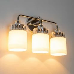 Cheapest ✔️ Glam Decor Therapy Cora 3 Light Bathroom Vanity Light 🧨 -Vaxcel Shop detail4JIMC765