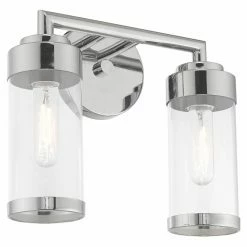 Outlet ⌛ Transitional Livex Lighting Hillcrest 2 Light Bathroom Vanity Light ✨ 16 Outlet ⌛ Transitional Livex Lighting Hillcrest 2 Light Bathroom Vanity Light ✨ -Vaxcel Shop detail4LXL3373