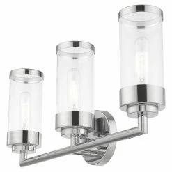 New βοΈ Transitional Livex Lighting Hillcrest 3 Light Bathroom Vanity Light π 16 New βοΈ Transitional Livex Lighting Hillcrest 3 Light Bathroom Vanity Light π -Vaxcel Shop detail4LXL3374