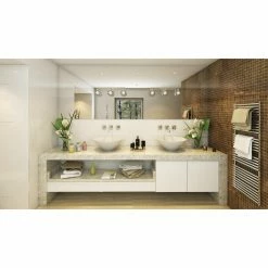 Hot Sale 😀 Modern / Contemporary Quoizel Platinum Collection Shimmer PCSR8603C 3 Light Bathroom Vanity Light ✔️ -Vaxcel Shop detail4QUO2390