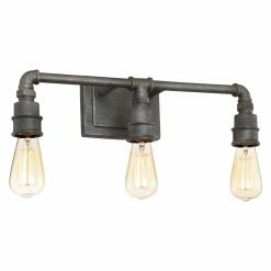 Cheap 🔥 Transitional Quoizel Squire SQR8603RK 3 Light Bathroom Vanity Light 💯 -Vaxcel Shop detail4QUO2991