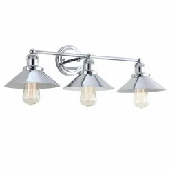 Best deal ❤️ Farmhouse / Cottage JONATHAN Y JYL June 3 Light Bathroom Vanity Light 🎉 -Vaxcel Shop detail5JONA194