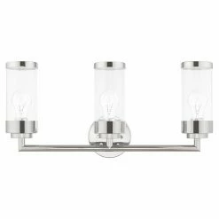 New βοΈ Transitional Livex Lighting Hillcrest 3 Light Bathroom Vanity Light π 17 New βοΈ Transitional Livex Lighting Hillcrest 3 Light Bathroom Vanity Light π -Vaxcel Shop detail5LXL3374