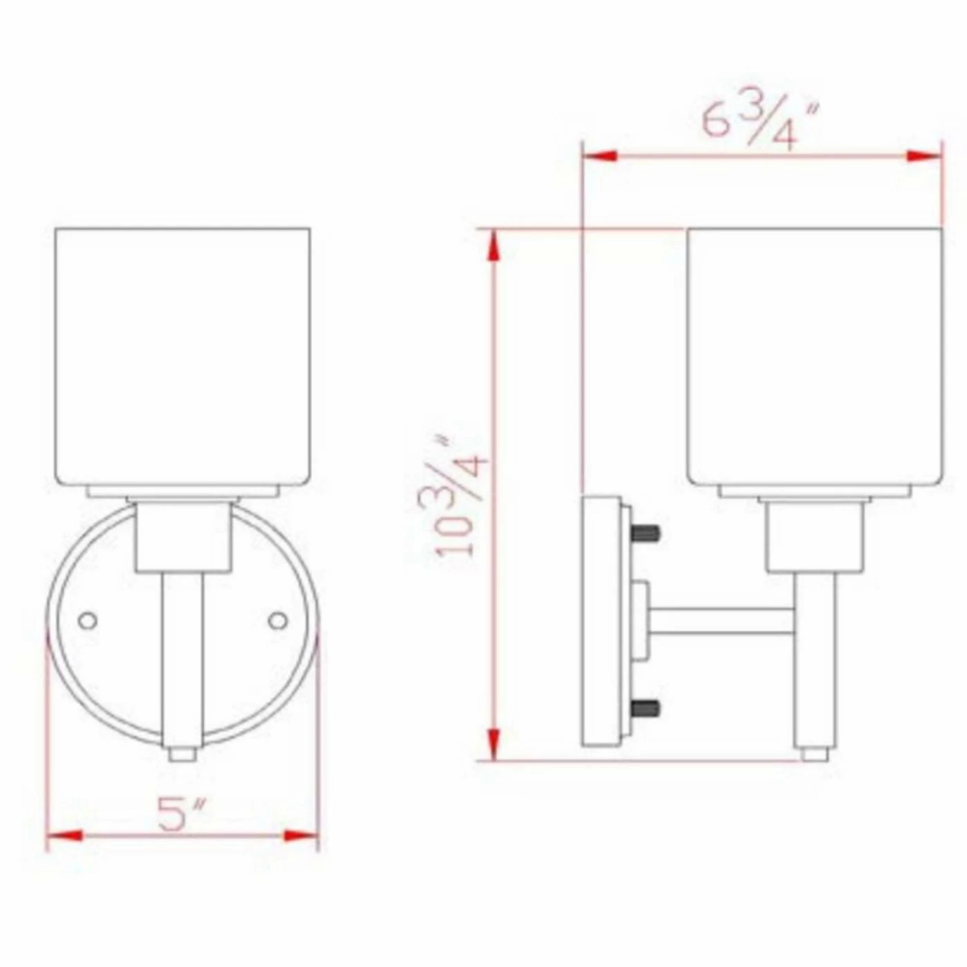Budget βοΈ Transitional Design House Aubrey Bathroom Sconce π 5 Budget βοΈ Transitional Design House Aubrey Bathroom Sconce π - Image 3