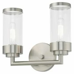 Outlet ⌛ Transitional Livex Lighting Hillcrest 2 Light Bathroom Vanity Light ✨ 18 Outlet ⌛ Transitional Livex Lighting Hillcrest 2 Light Bathroom Vanity Light ✨ -Vaxcel Shop detail6LXL3373
