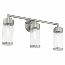 New βοΈ Transitional Livex Lighting Hillcrest 3 Light Bathroom Vanity Light π 18 New βοΈ Transitional Livex Lighting Hillcrest 3 Light Bathroom Vanity Light π -Vaxcel Shop detail6LXL3374