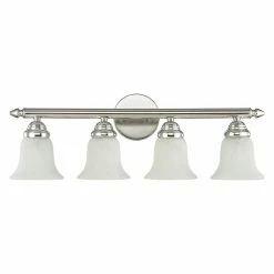 Brand new ❤️ Livex Lighting Traditional Livex Home Basics 1064 Vanity Light - 24W In. 😉 -Vaxcel Shop detail6LXL844