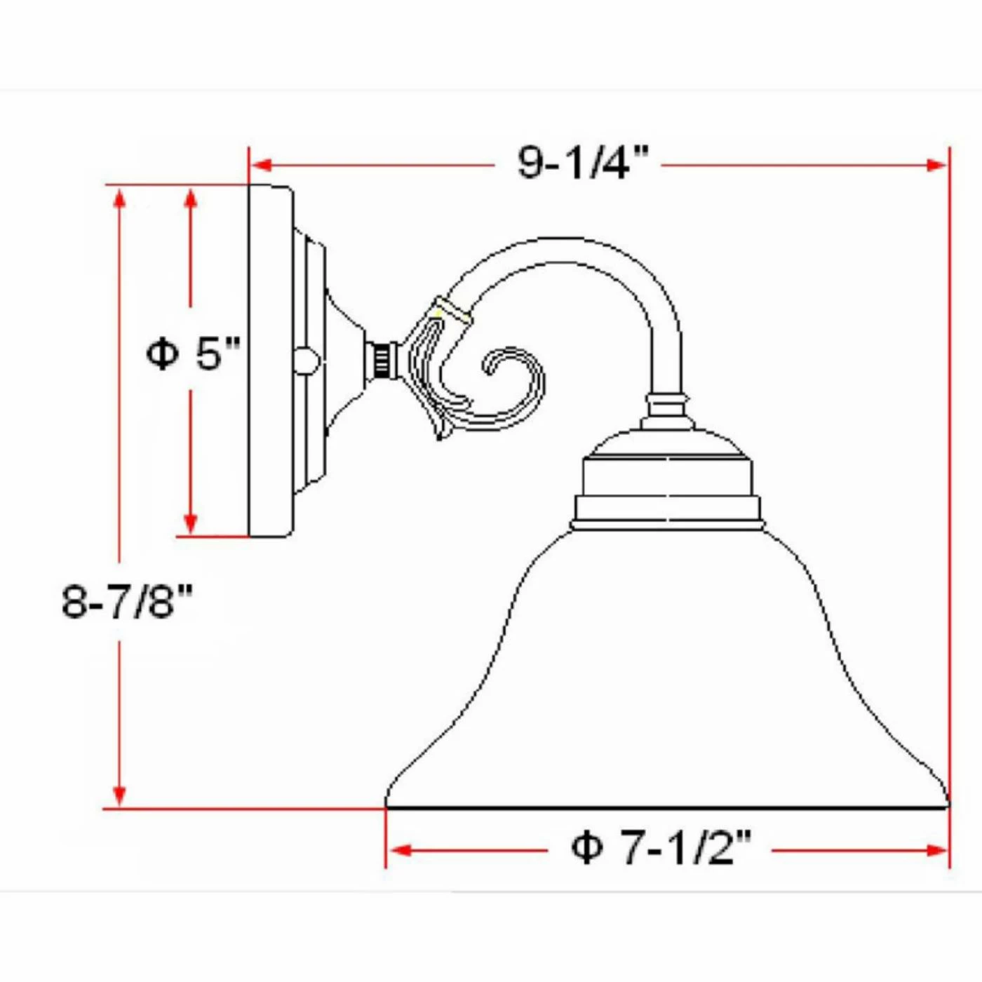 Top 10 β¨ Traditional Design House Millbridge Bathroom Sconce π 6 Top 10 β¨ Traditional Design House Millbridge Bathroom Sconce π - Image 4