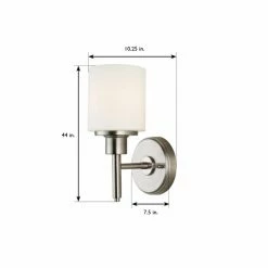 Budget βοΈ Transitional Design House Aubrey Bathroom Sconce π 9 Budget βοΈ Transitional Design House Aubrey Bathroom Sconce π -Vaxcel Shop detail7DHIC785