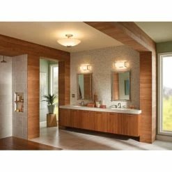 Deals ✨ Rustic / Southwestern Kichler Crescent View 45220NI Vanity - 24 In. - Brushed Nickel 🛒 -Vaxcel Shop detail7KIC3258