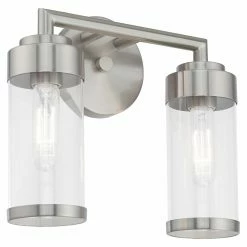 Outlet ⌛ Transitional Livex Lighting Hillcrest 2 Light Bathroom Vanity Light ✨ 19 Outlet ⌛ Transitional Livex Lighting Hillcrest 2 Light Bathroom Vanity Light ✨ -Vaxcel Shop detail7LXL3373