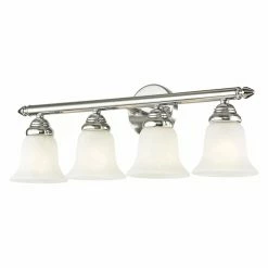 Brand new ❤️ Livex Lighting Traditional Livex Home Basics 1064 Vanity Light - 24W In. 😉 -Vaxcel Shop detail7LXL844