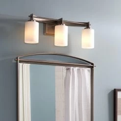 Cheapest ❤️ Modern / Contemporary Quoizel Taylor TY8603WT 3 Light Bathroom Vanity Light 🎉 -Vaxcel Shop detail7QUO812