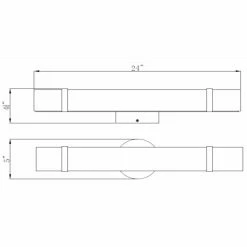 Coupon π Modern / Contemporary Design House Fleming 577759 LED Bath Bar Light π 7 Coupon π Modern / Contemporary Design House Fleming 577759 LED Bath Bar Light π -Vaxcel Shop detailDHIC625