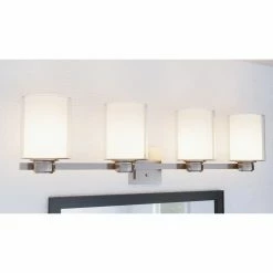 Brand new β€οΈ Transitional Design House Oslo 4 Light Bathroom Vanity Light 𧨠10 Brand new β€οΈ Transitional Design House Oslo 4 Light Bathroom Vanity Light 𧨠-Vaxcel Shop detailDHIC682
