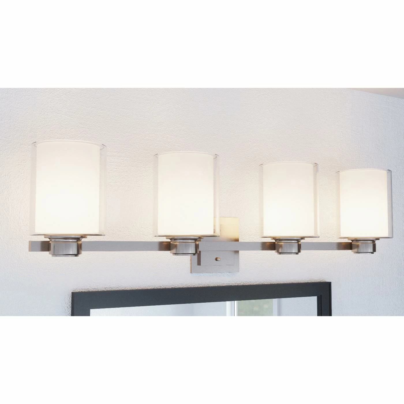 Brand new β€οΈ Transitional Design House Oslo 4 Light Bathroom Vanity Light 𧨠5 Brand new β€οΈ Transitional Design House Oslo 4 Light Bathroom Vanity Light 𧨠- Image 3