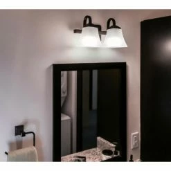 Best Pirce 😉 Transitional Design House Torino 2 Light Bathroom Vanity Light 🎉 -Vaxcel Shop detailDHIC689
