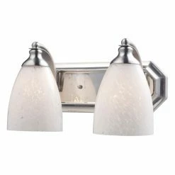 Top 10 ✨ Transitional Elk Lighting Bath And Spa 570-2 Bathroom Vanity Light With Snow White Glass ✔️ 7 Top 10 ✨ Transitional Elk Lighting Bath And Spa 570-2 Bathroom Vanity Light With Snow White Glass ✔️ -Vaxcel Shop detailELI7859